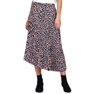 Sanctuary Pleated Leopard Skirt